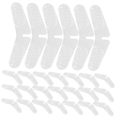 50pcs Shirt Butterfly Piece Collar Sleeveless Shirt Men Shirt Stay Dress Shirt Shirts Shirt Extender for Women Men Shirt Blouse Pvc