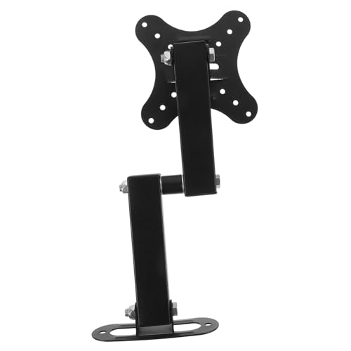 Uonlytech Soporte de Monitor para monitores Unidades Soporte para monitores Monitor Stand Base para Monitor de TV de Pared Soporte de Pantalla de TV Planchar Black