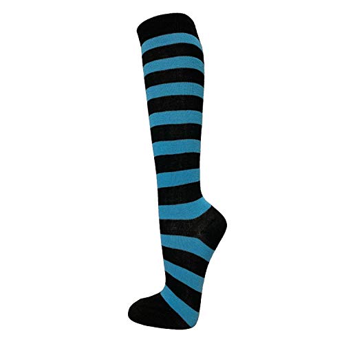 Image of SocksKnee Women Multi-Pack Colorful Variety Design Assorted Activewear Knee-High Stocking Socks, 9-11