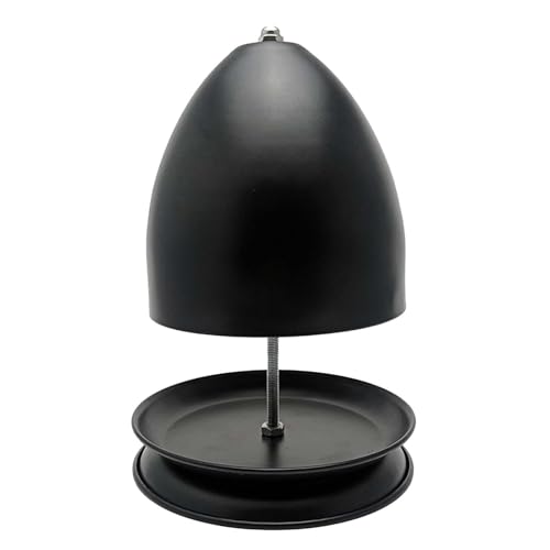 Estufa de velas de té para calefacción, estufa de té - Radiador de metal, luz suave y rápida, horno de vela grande y soporte para habitaciones estables, oficinas, salas de estar, dormitorios