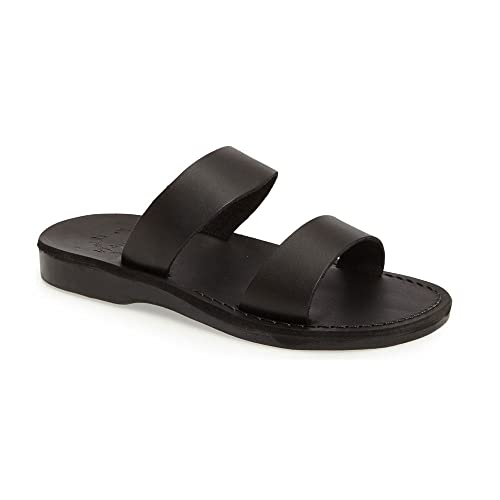 Aviv - Leather Double Strap Sandal - Mens Sandals