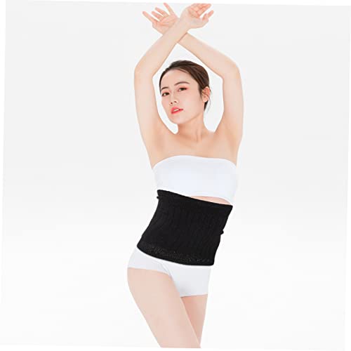 Faja lumbar de cashmere talla XL color negro miniatura 2