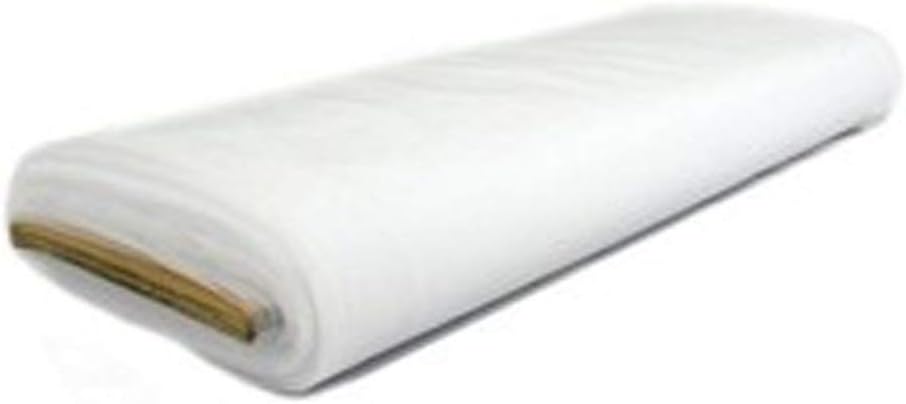 New 54" x 120 Ft (40 Yards) Roll White Tulle Bridal Quality Tutu Pew Craft Draping Wedding and Decoration