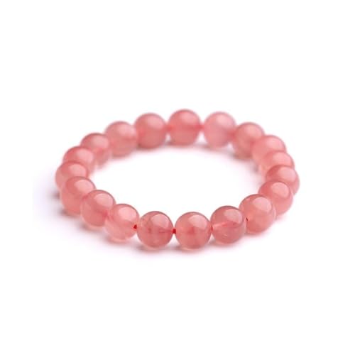 Divine Hindu Certified Natural Rose Quartz Bracelet - For Emotional healing, Relationship harmony, Stress Relief, Inner Peace, Romantic attraction Gift for Men & Women Size - 8MM