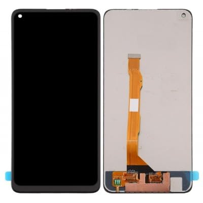Image of Mobile Glass LCD Display Full Screen Protector For Vivo with Touch Screen Digitizer Display Assembly Combo Folder for Vivo (Vivo Z5X)