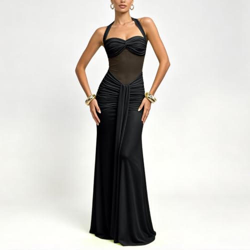 Robe moulante dos croisé mini et décolleté plongeant - 3