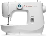 SINGER® M2100 Léger & Machine à coudre compacte avec kit d'accessoires 8 Livraison de points de repère intégrés 63 Applications de points de repère LED lampe & Facile. 4-step Bouton de trou Idéal pour le prêt et la couture