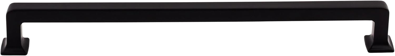 Top Knobs TK706BLK TK706 Ascendra 9 Inch Center to Center Handle Cabinet Pull from The Transcend Series