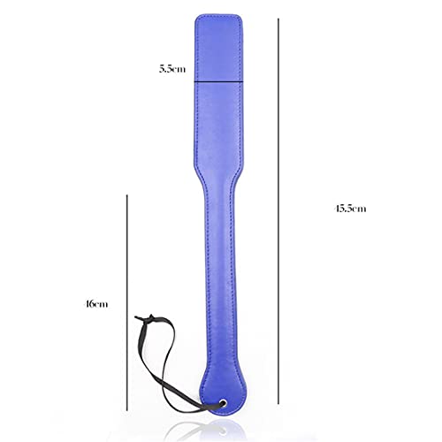 Spanking peddel leer sex erotiek SM blauwe peddel zweep paar flirten erotische bondage bedboeien rollenspel spanking… - Afbeelding 7