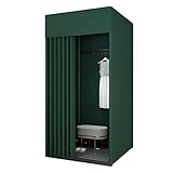 Tragbare mobile Umkleidekabine - Temporäre Ankleidekabine für Outdoor Shopping Faltbare Umkleidekabine 3 (Dunkelgrün Klein) - Ideal für Bekleidungsgeschäfte