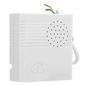 Wired Door Bell, Home Doorbell Wired Design Convenient with 1pcs for Amily Hotel, Building