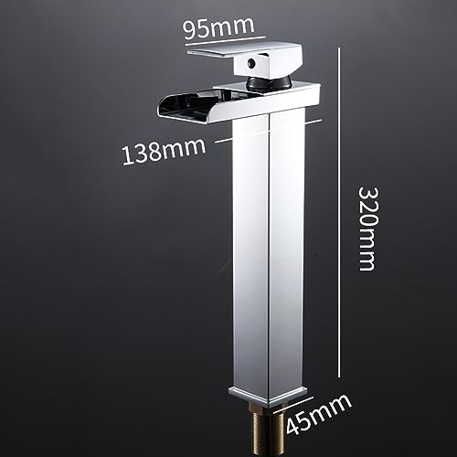 Robinet cascade pour évier de salle de bain et sa douchette noire pour routine matinale