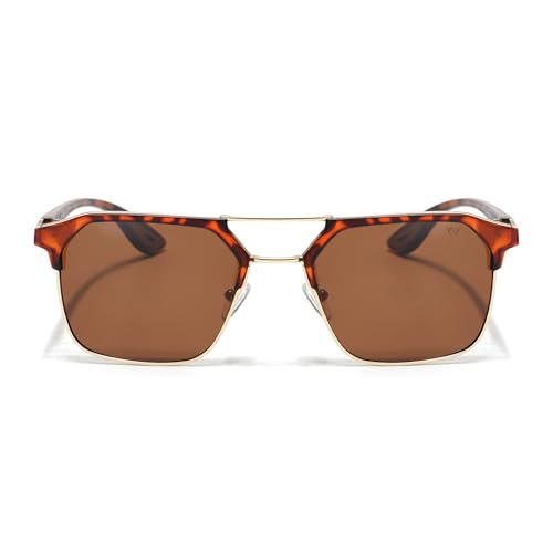 Image of Voyage Square Polarized Sunglasses for Men & Women