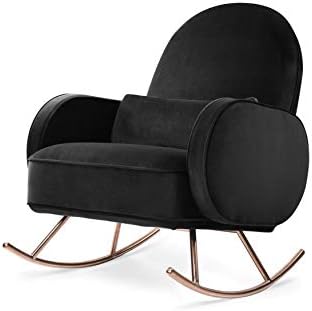black glider rocker