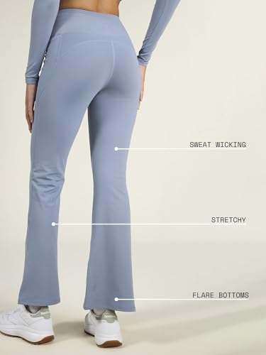 Image of CAVA Tall High-Waisted Sculpt Bootcut Leggings for Women | Stretchy Compressive Flare Pants for Workout, Yoga & Everyday Wear