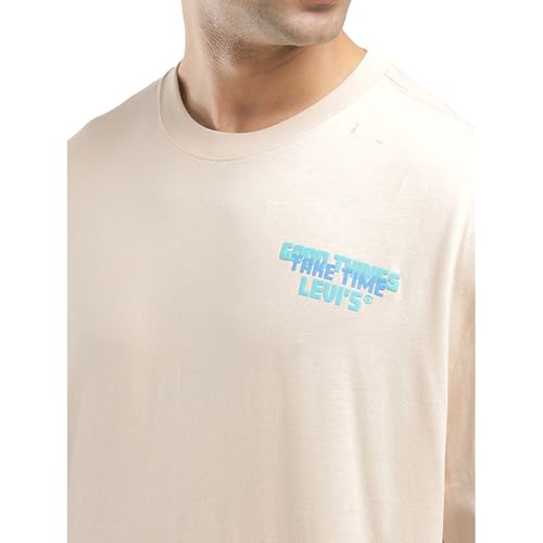 Image of Levi's Men's Solid Loose Fit T-Shirt