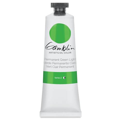 Gamblin Artist Oils Permanent Green Light 37ml