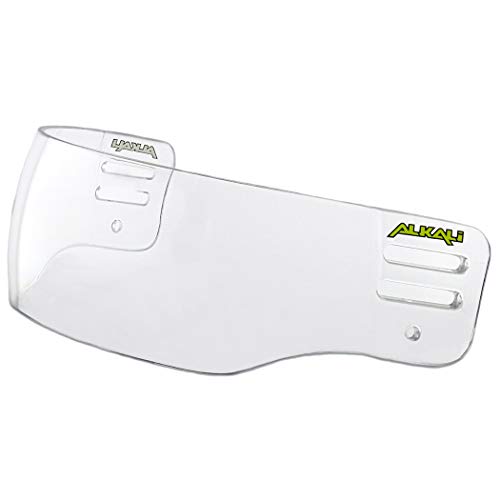 Alkali Zenith Vented-Cut Hockey Helmet Clear Visor (Anti-Scratch/Anti-Fog) CE Certified