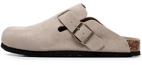 Image of Clogs For Women, Womens Clogs- Mules House Slipers With Arch Support And Adjustable Buckle