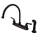 Kingston Brass KB795SP Magellan 8" Centerset Kitchen Faucet, Oil Rubbed Bronze