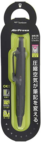 トンボ鉛筆 加圧式油性ボールペン エアプレス 0.7 フルブラック BC-AP12 トンボ鉛筆 加圧式油性ボールペン エアプレス 0.7 フルブラック BC-AP12