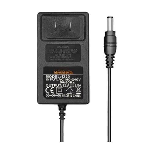 Adaptateur secteur M12V2.5A 1,5 m pour remplacer un vieux câble trop court qui disjoncte