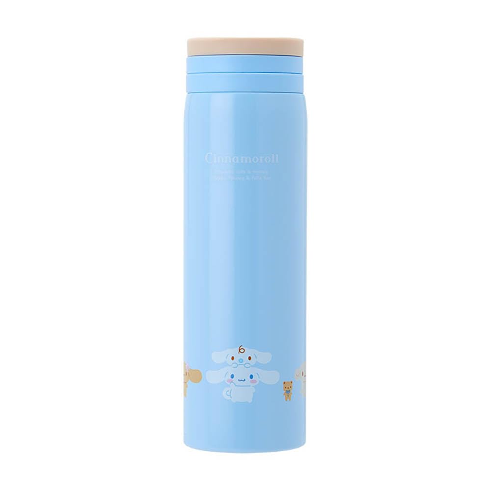 Sanrio Cinnamoroll Stainless Steel Thermos Bottle 15.5oz Insulated Mug Japan