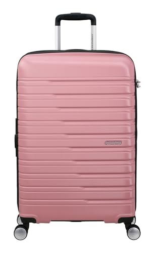 American Tourister Flashline - Spinner M, Expandible Suitcase, 67 cm, 69/75 L, Purple Rosa (Purple Pink)