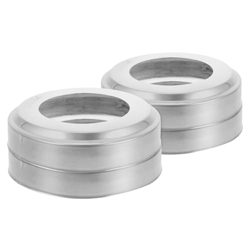 Cubiertas para escalera de piscina de acero inoxidable 4 pcs miniatura 1