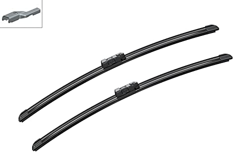 Image of BOSCH 3397009051 AeroTwin OE Replacement Wiper Blades Driver & Passenger Side - Set of 2 (21 inch & 21 inch) Top Lock 19mm (Pack of 2)