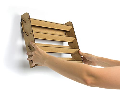 PROSCALE Paint Rack for Model Paints. Hobby Craft Citadel Vallejo Tamiya Army Wall Paint Rack Stand Paint Holder Organiser Miniature Warhammer Paint Storage Model Painting Station (Universal)