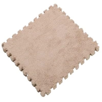 12 sztuk/zestaw mata do puzzli, mata do układania z pianki EVA, maty podłogowe do pokoju do sypialni w domu sala do jogi gra na siłowni(Camel)
