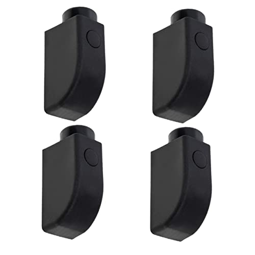 DIYEAH 4 Pièces Serrure pour Fenêtres Coulissantes Verrou Chute pour Garçon Fille Lot de Dispositifs de Protection Installation Facile sans Perçage pour Écoles Bureaux