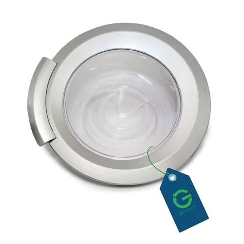 G GRIMALDI Oblò Lavatrice compatibile con BOSCH SIEMENS BALAY codice 00704287 Ricambio Sportello Frontale Vetro completo Cornice Maniglia Chiusura Lavabiancheria Carica Frontale assemblato