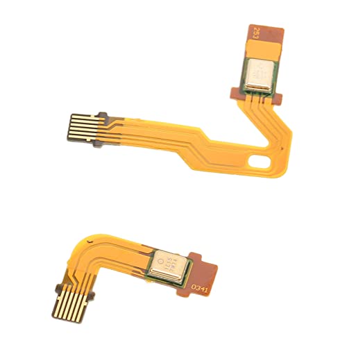 Sxhlseller Reemplazo de Cable Flexible de Micrófono, Cable Conector de Altavoz L R de Alta Dureza para Controlador de Consola PS5, Cable de Cinta de Micrófono Interno de Manija para Controlador PS5