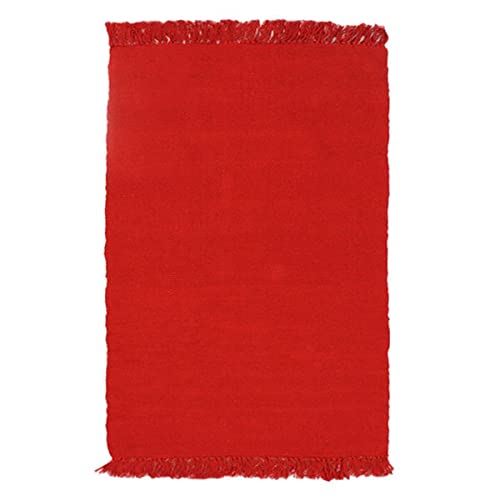 Tapis, 80cm x 50cm, Rouge