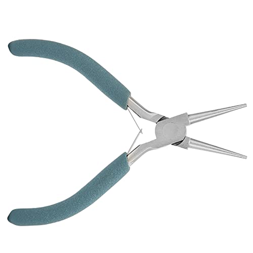 Pinza Artigianale, Pratica Pinza a Becchi Tondi, Pratica, Piccola, Leggera, per la Lavorazione di Gioielli per l'industria Elettronica per la Riparazione