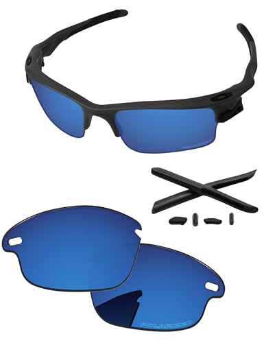 Image of Replacement Lenses & Rubber Kits for Oakley Fast Jacket OO9097 71mm - Precision Fit, UV Block & Impact Resistant