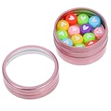Assortiment de bonbons : la boîte comprend une sélection de différents bonbons en fer , attrayants pour divers goûts, des sucettes miniatures pour maison de poupée, un étui de 10 pièces