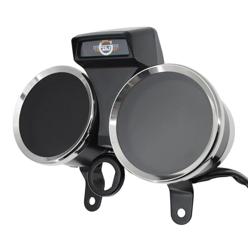 Compteur de vitesse moto odomètre assemblage avec indicateur lumineux - 5