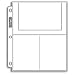 Ultra-Pro 3-Pocket Pages (4X6) - 100 Pages per box (Quantity of 1) [Misc.] (Original Version)
