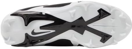 Alpha Menace Pro 3 W (Wide) Mid Men's Football Cleats Black White DH3292-001 Size 14.5 W (Wide) - Image 3