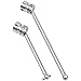 Vgoohobby Steel Central CVD Driveshaft Front Rear Center Drive Shaft 104001-1925 104001-1926 Compatible with WLtoys 104001 1/10 RC Car Upgrade Parts