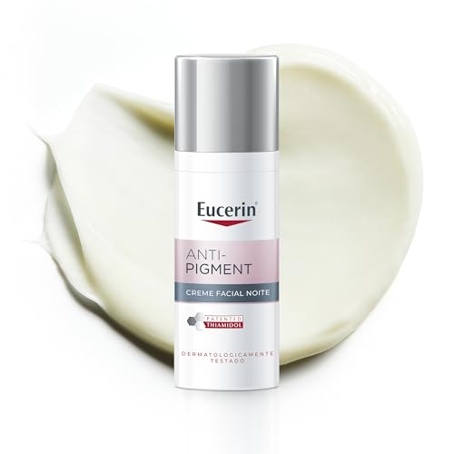 EUCERIN Creme Facial Antimanchas Noite 50ml, Anti-Pigment, Clareador, Thiamidol, Noturno