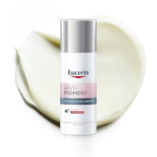 EUCERIN Creme Facial Antimanchas Noite 50ml, Anti-Pigment, Clareador, Thiamidol, Noturno