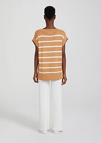 Calça Feminina Cintura Alta Pantalona Em Tricô - Branco M
