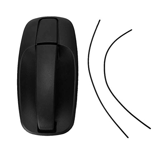 HGY Mango Negro Puerta Trasera Interior Izquierda Derecha Ajuste Universal Compatible con R-e-n-a-u-l-t Trafic 2001-2008