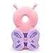 JINYJIA Almohada Protección para la Cabeza del Bebe, Protector de Cabeza de Bebé Ajustables, Suave Anti-Caídas Soporte para la Cabeza del Bebé, para Edad 4-24 Meses Bebé,Mariposa