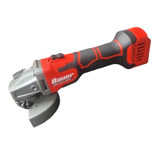 20V Brushless Cordless 4-1/2 in./5 in. Slide Switch Angle Grinder Compatible with Bauer - Tool Only