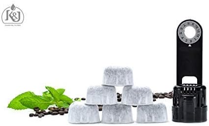 K&J Replacement Keurig Starter Kit for Keurig 1.0 Brewers - Includes Filter Holder And 6-pack of Keurig 1.0 Compatible Water Filters